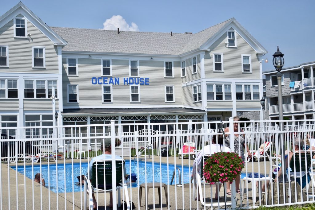 Pool Amenities at The Ocean House Hotel Old Orchard Beach